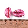 Spray Painted & Drawbench Cowrie Shell Beads SSHEL-M023-03E-3