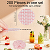 Flat Round Foam Lid Liners DIY-WH0386-84E-2