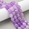 Dyed Natural Malaysia Jade Beads Strands G-P528-I10-01-5