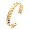 304 Stainless Steel Cuff Bangles for Women LS-BJEW-K263-05G-03-1