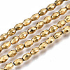 Electroplate Non-magnetic Synthetic Hematite Beads Strands G-T114-89G-1
