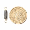 Natural Larvikite Connector Charms PALLOY-JF01454-05-2