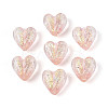 Handmade Foil Lampwork Beads Strands FOIL-T008-08D-2