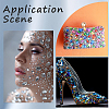 600Pcs Acrylic Rhinestone Cabochons DIY-WH20007-239A-4