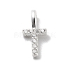 925 Sterling Silver with Cubic Zirconia Charms STER-Q004-01T-S-1