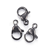 304 Stainless Steel Lobster Claw Clasps STAS-H353-C-02B-1