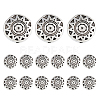 60Pcs Tibetan Style Alloy Beads TIBE-DC0001-03-1
