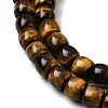 Natural Tiger Eye Beads Strands G-A275-C01-7x8mm-4