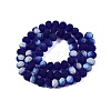 Transparent Glass Beads Strands X-EGLA-A044-T8mm-MB06-3