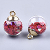 Glass Ball Pendants X-GLAA-T003-07A-2