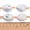 Natural Fire Crackle Agate Beads Strands G-A321-J06-01-4