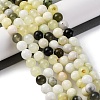 Natural New Jade Beads Strands G-F591-16-8MM-3