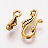 Tibetan Style Hook and Eye Clasps X-GLF1157Y-3