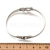 304 Stainless Steel Hinged Bangles for Women BJEW-F474-37P-01-5