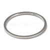Non-Tarnish 304 Stainless Steel Simple Plain Band Finger Ring for Women Men RJEW-F152-05P-2