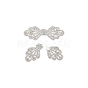 2Sets Alloy Interlocking Clasps FIND-BC0013-45B-7