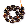 Natural Orange Garnet Beads Strands G-N342-53-8x6-05-3