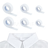  6 Rolls 3 Style Non-Woven Fabric Disposable Sweat Pad Tapes AJEW-NB0005-45-1