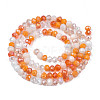 Opaque Glass Beads Strands X-GLAA-T006-07-A07-3