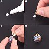 Handmade Blown Glass Globe Ball Bottles BLOW-PH0001-07-4