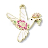 Alloy Enamel Pendants FIND-Q102-07C-1
