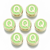 Alloy Enamel Beads X-ENAM-S122-028Q-NR-1