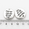 Tibetan Style Alloy Pendants TIBEP-Q078-20AS-RS-3