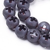 Non-magnetic Synthetic Hematite Beads Strands G-F613-12-2