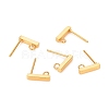 304 Stainless Steel Stud Earring Findings STAS-I150-03G-1
