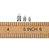 304 Stainless Steel Folding Crimp Ends STAS-TA0004-34-8