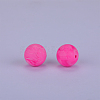 Round Silicone Focal Beads SI-JX0046A-124-2