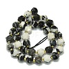 Natural Zebra Jasper Beads Strands G-I376-A03-01-2