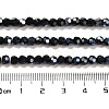 Opaque Glass Beads Stands EGLA-A035-P4mm-B18-4