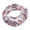 Opaque Glass Beads Strands X-GLAA-T006-07-A08-2