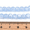 Baking Paint Glass Beads Strands DGLA-N015-6mm-06-4