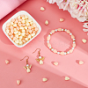 100Pcs 2 Colors Dyed Synthetic Coral Beads CORA-SP0001-02A-4