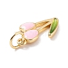 Brass Pendants KK-A157-03G-04-2