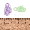Opaque Plastic Pendants KY-Q010-02-3
