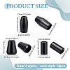 54Pcs 3 Styles Zinc Alloy Cord Ends FIND-PH0022-98A-2