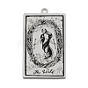Non-Tarnish 201 Stainless Steel Pendants STAS-S105-LA211-4-1