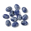 Natural Blue Spot Jasper Cabochons G-A094-01B-49-1