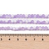 Frosted Crackle Glass Beads X1-GLAA-U001-4mm-M04-4