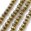Electroplated Natural Lava Rock Beads Strands G-A251-B01-01D-2