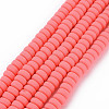 Handmade Polymer Clay Beads Strands CLAY-N008-17-2