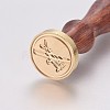 Wax Seal Stamp Set AJEW-WH0131-375-2