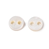 Natural Freshwater Shell Buttons SHEL-N036-04-4