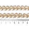 Transparent Glass Beads EGLA-A035-T10mm-D22-5