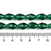 Transparent Glass Beads Strands EGLA-N013-T10mm-D24-4