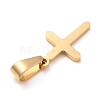 304 Stainless Steel Pendants STAS-P253-10G-2