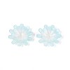 Flower Acrylic Bead Caps SACR-T017-50B-3
